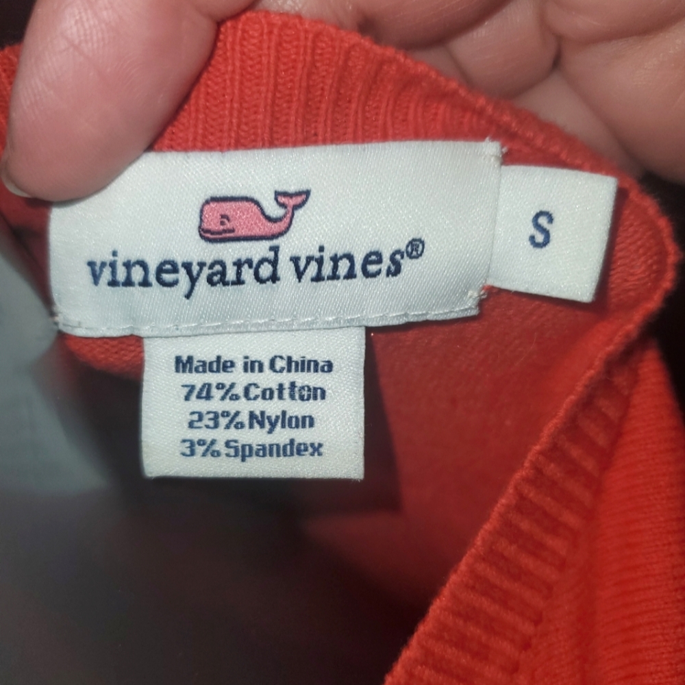 Vineyard Vines 3/4 Sleeve Button Front Cardigan - Picture 12 of 13
